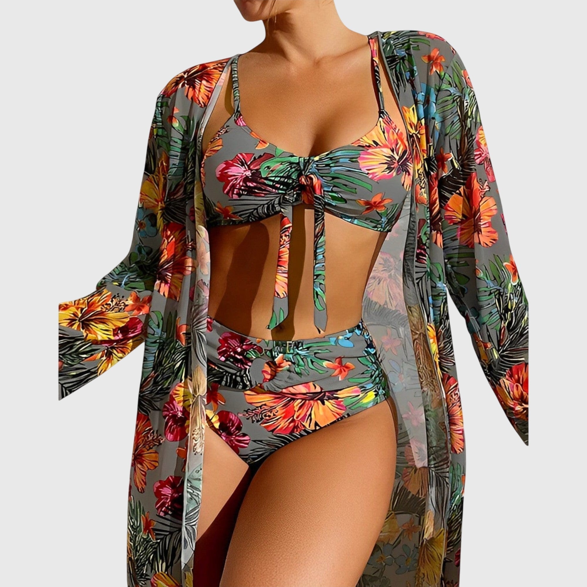 Luna | Bikini s plažnom haljinom