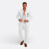 Rafael - Muško Odijelo od Lanenog Platna