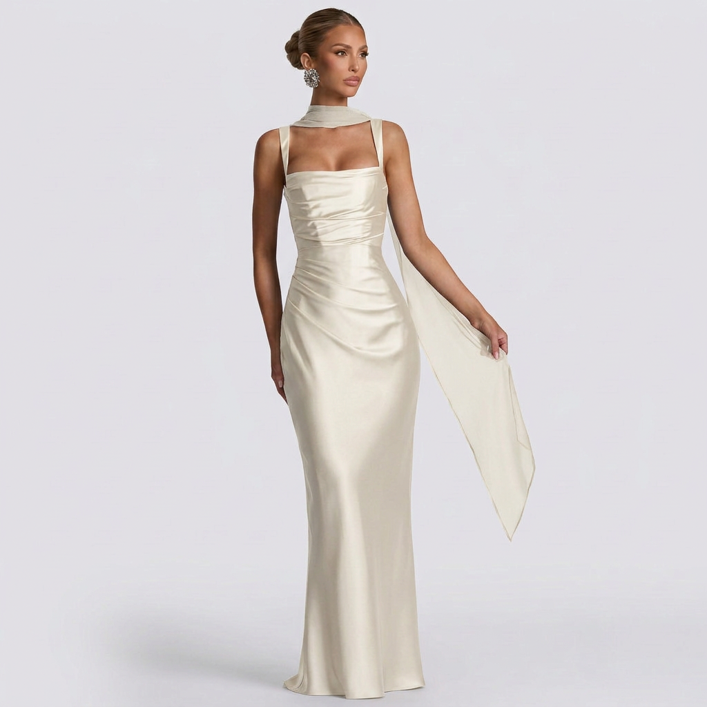 Luana - Elegantna Maxi Haljina