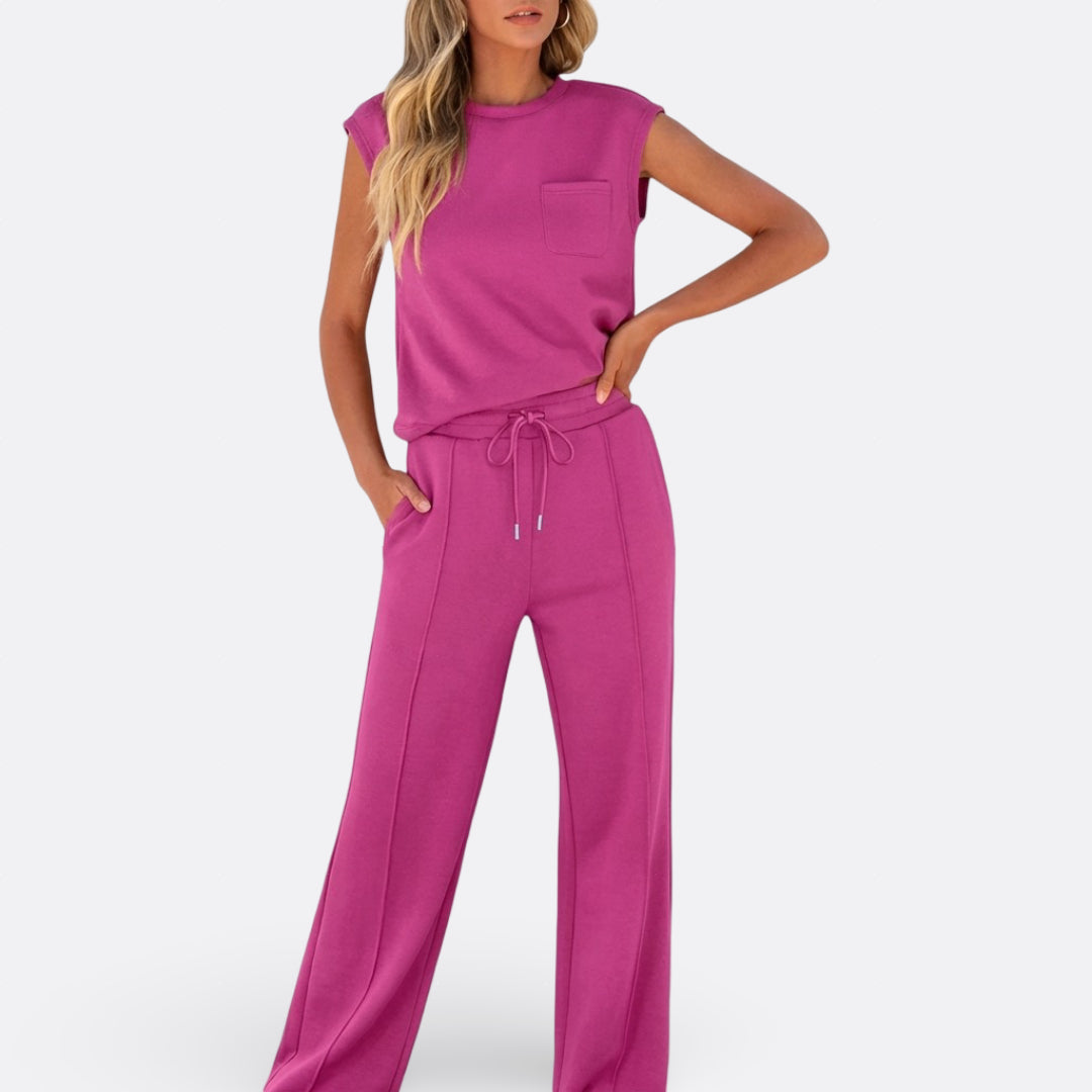 Íris - Casual Set od Mekanog Tkanja za Opuštanje