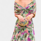 Luana - Elegantna haljina s V izrezom