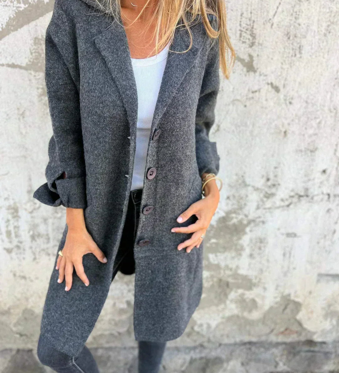 Nika - Chic Minimalistički Kaput