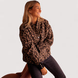 Paulina™ | Modna jakna s leopard printom