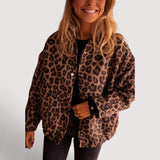Paulina™ | Modna jakna s leopard printom