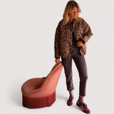 Paulina™ | Modna jakna s leopard printom
