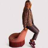 Paulina™ | Modna jakna s leopard printom