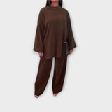 Ingrid - Plus Size Set s Rebrastom Tkaninom