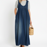 Iva - Vintage Maxi Haljina od Denima