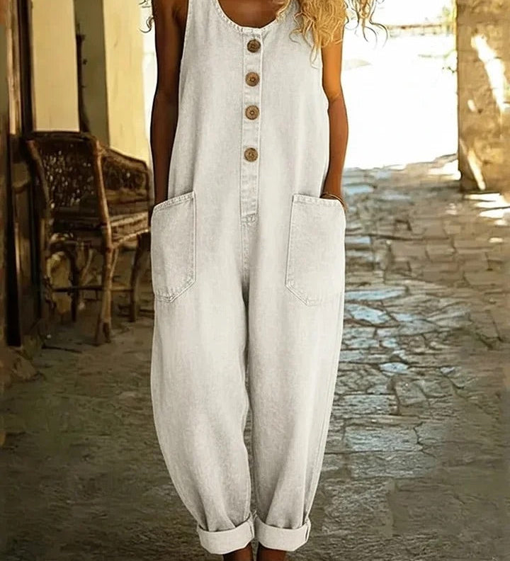 Graça - Vintage Pranje Denim Kombinezon