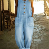 Graça - Vintage Pranje Denim Kombinezon
