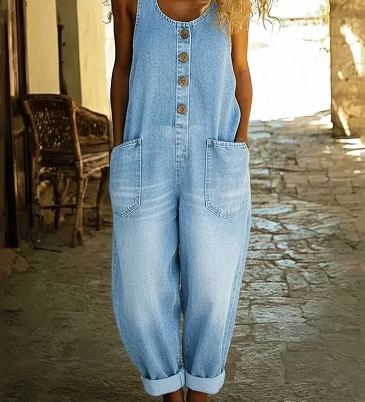 Graça - Vintage Pranje Denim Kombinezon