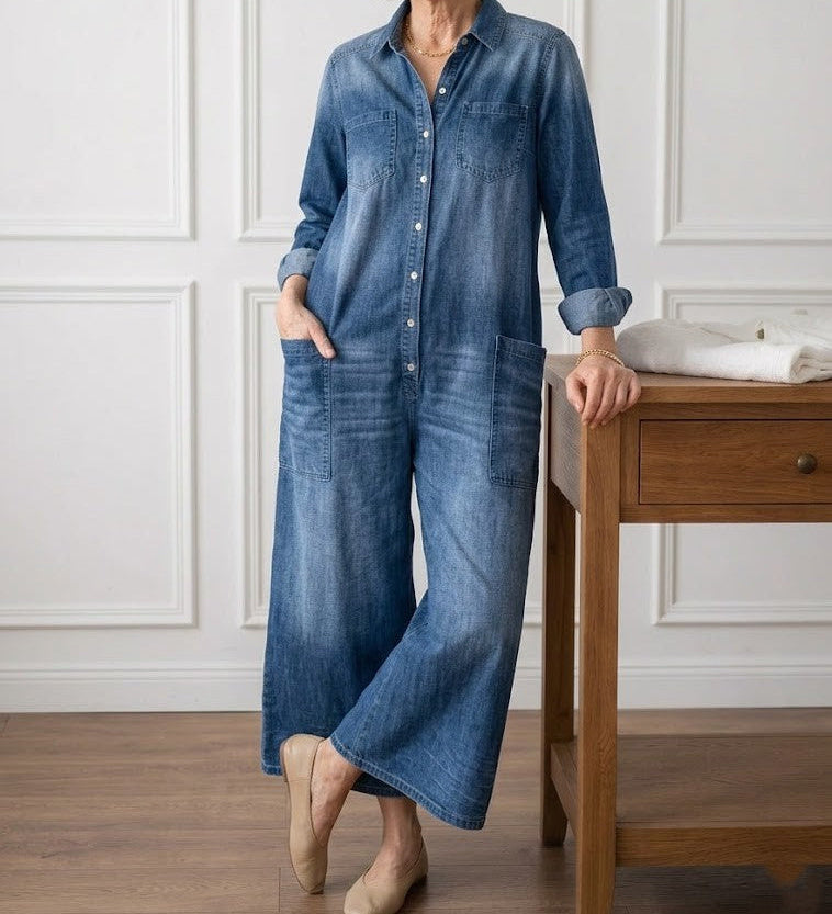 Mónica - Kombinezon od denim pamuka